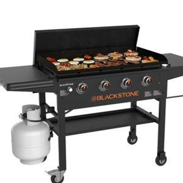 Blackstone 4-Burner 36" Griddle Cooking Station with Hard Cover