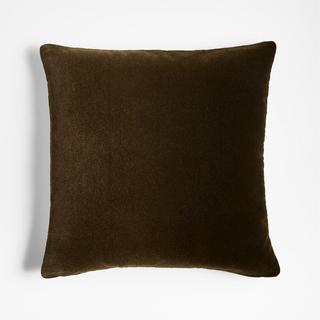 Faux Mohair Throw Pillow Cover