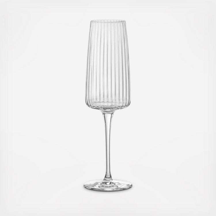 Luigi Bormioli, Exclusiva Prosecco Sparkling Wine Glass, Set of 4 | Zola