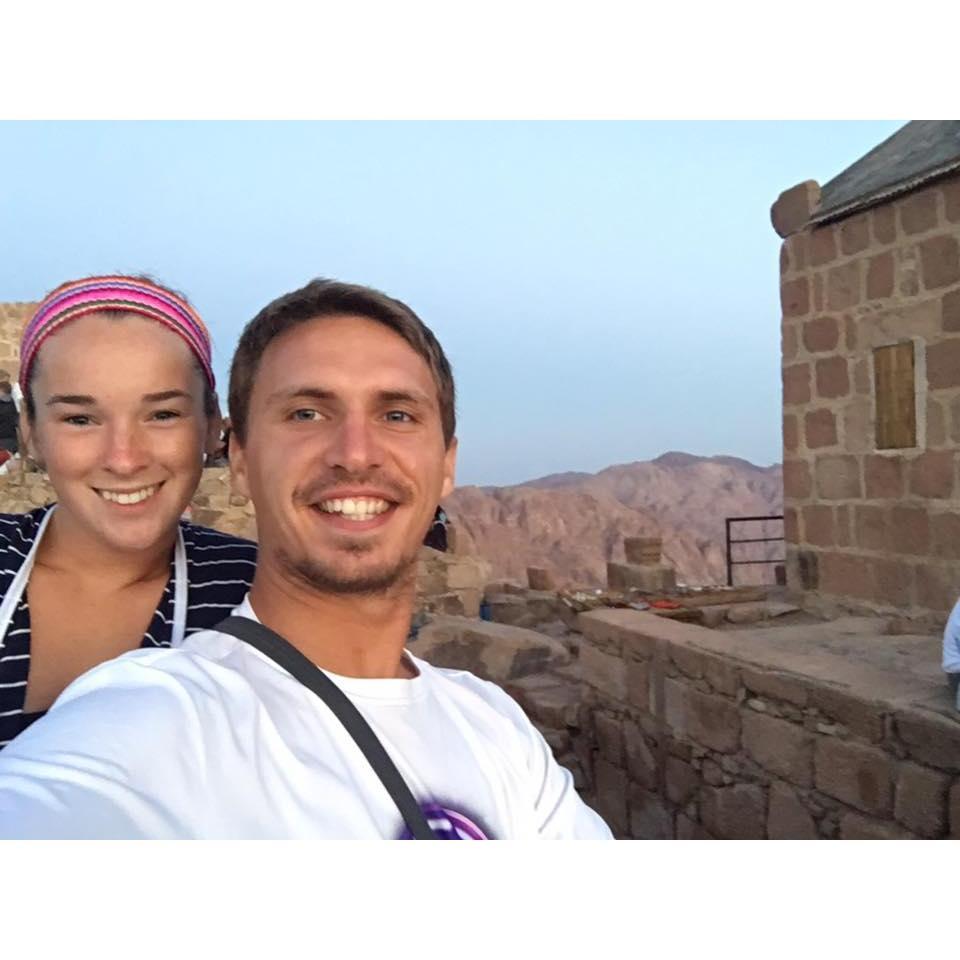 Sunrise at Mt. Sinai, Egypt 2017.