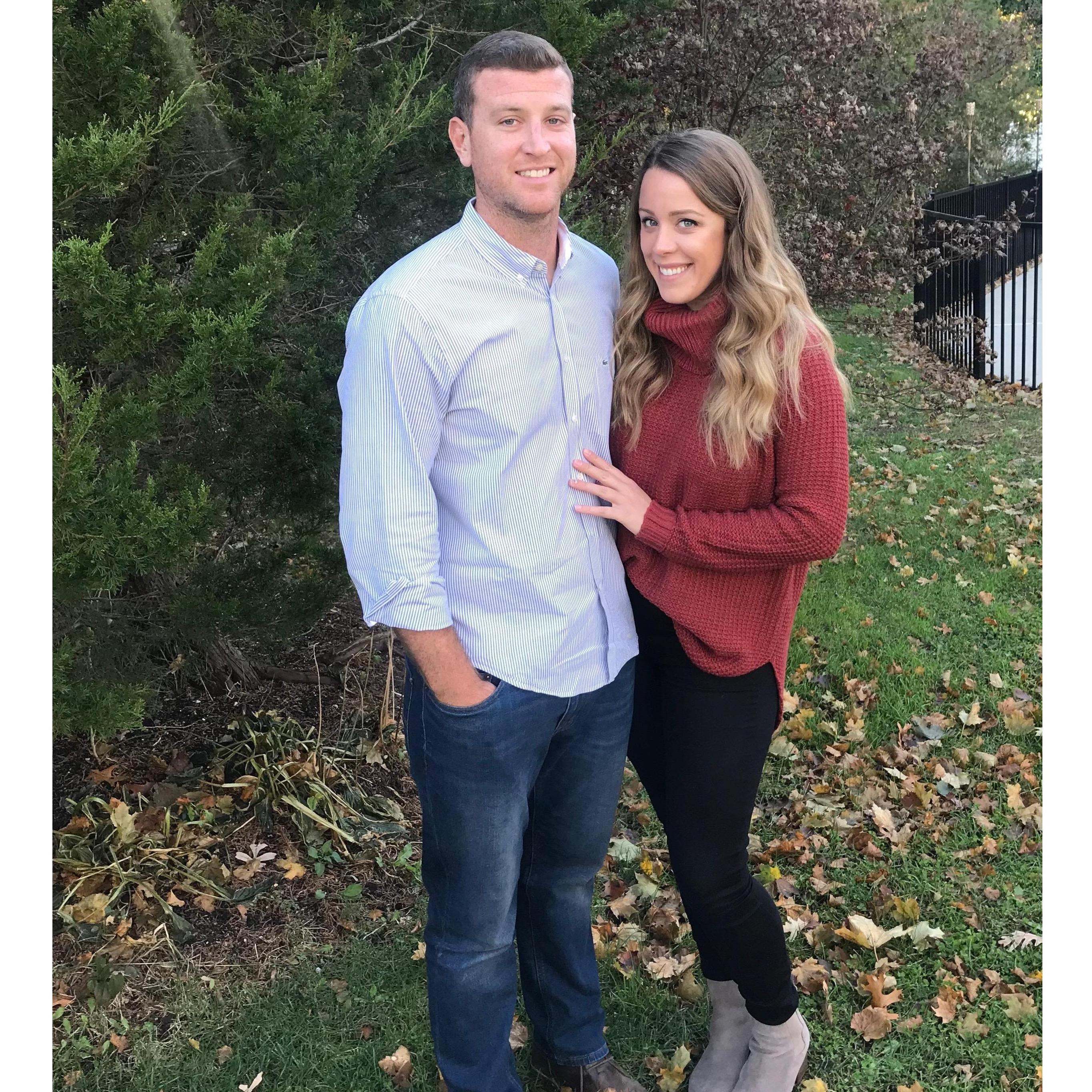 Obligatory Thanksgiving Day pic at the Wenz's circa 2017