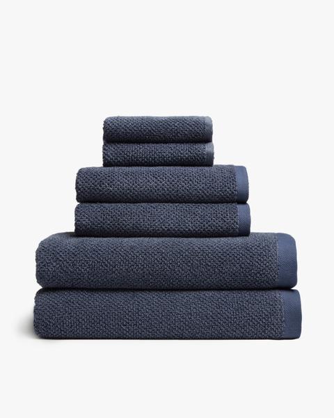 Sandstone Heathered Bath Towels