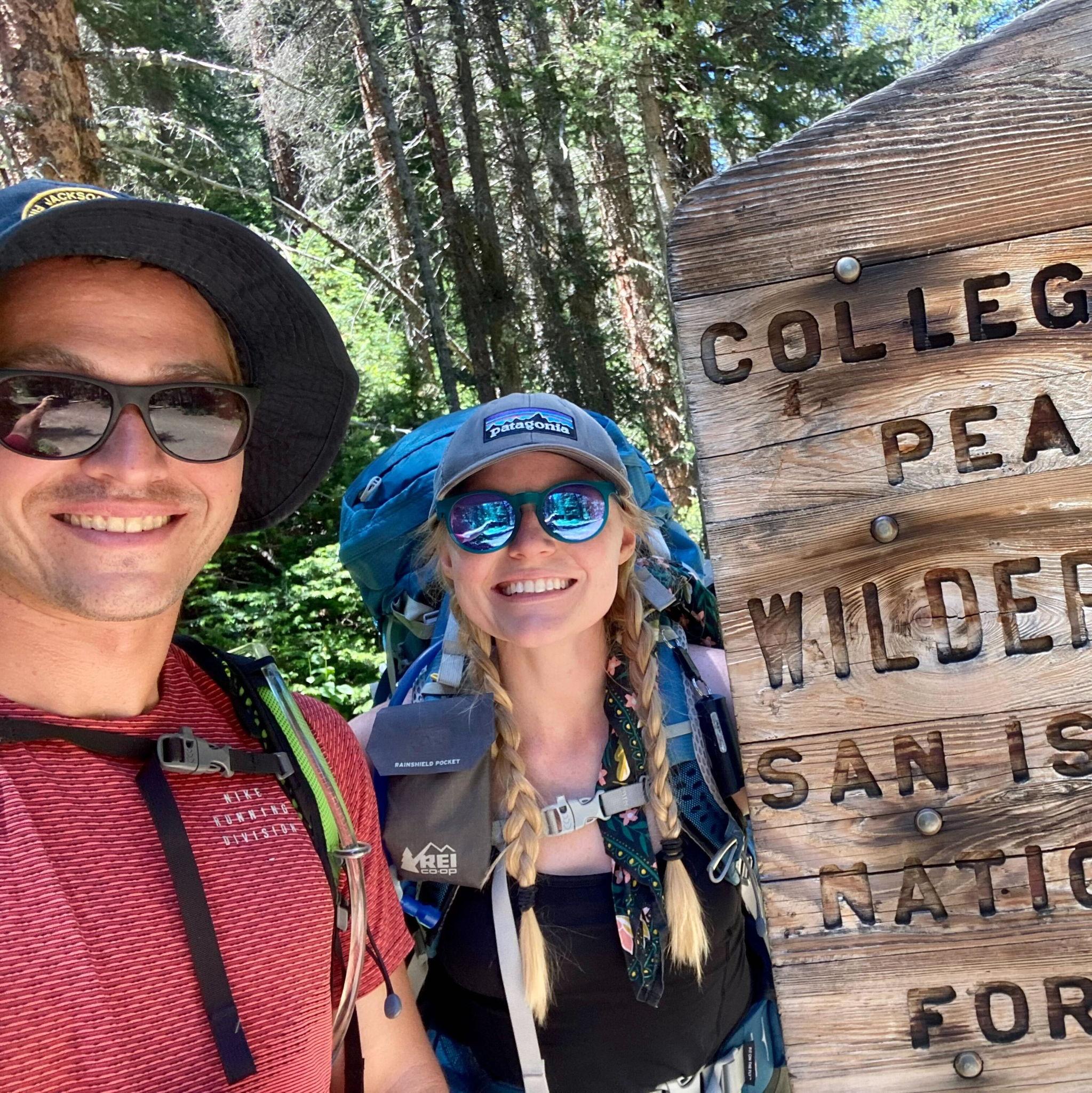 Collegiate Peaks Wilderness, Summer 2022 - our first overnight trip into the woods together!
