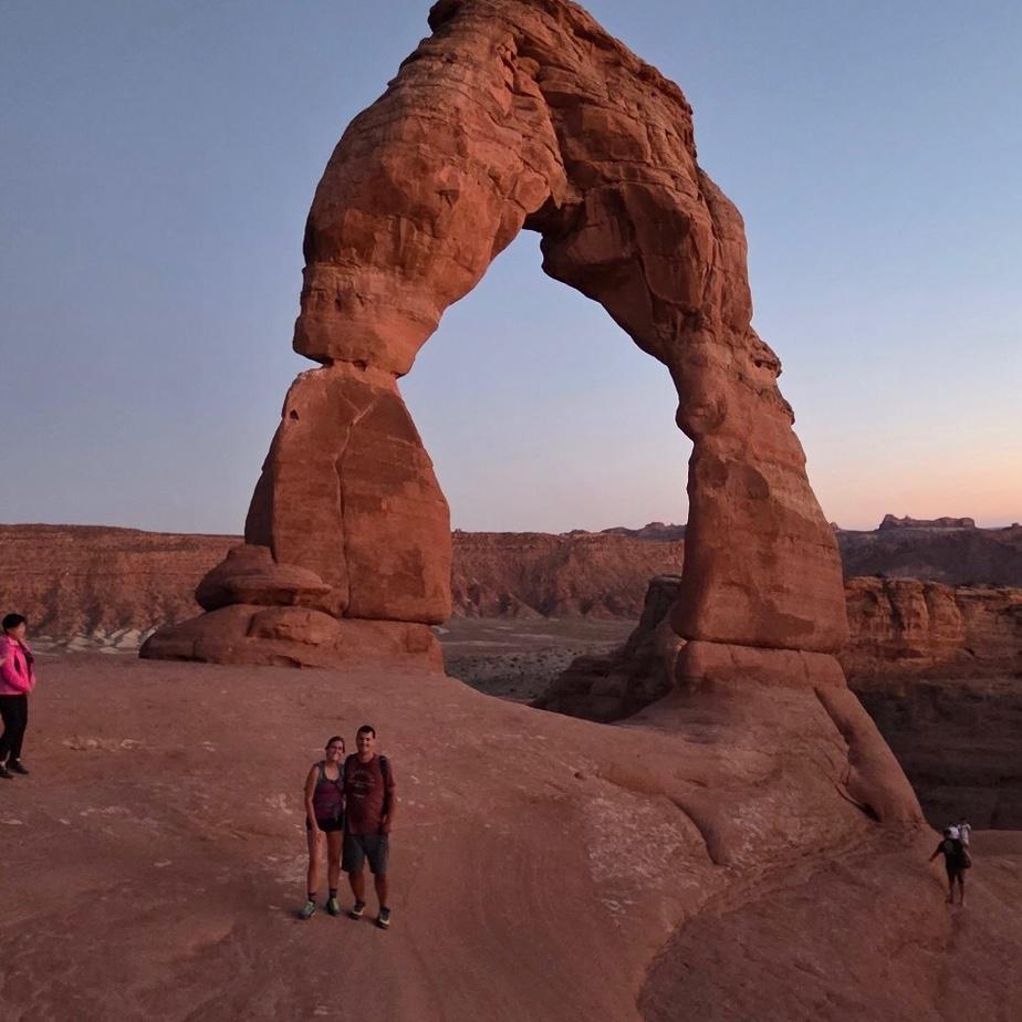 The start of our national parks trip! Delicate arch
