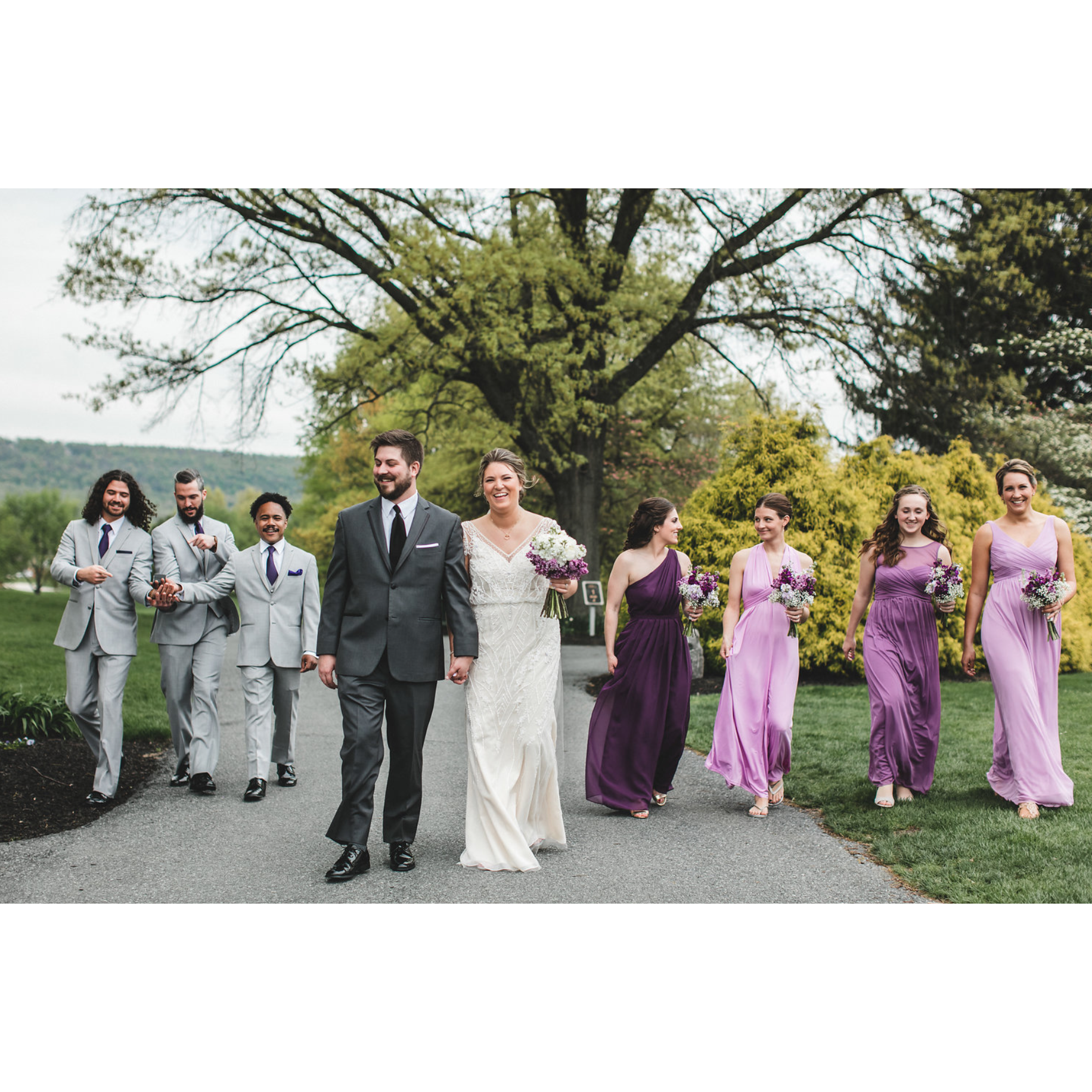 Phil, Rob, and I in Dan & Coryann's Wedding, May 2018. Dan and the boys are cousins and Cory is my lady love <3