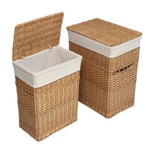 Viv + Rae - 2 Piece Wicker Laundry Set