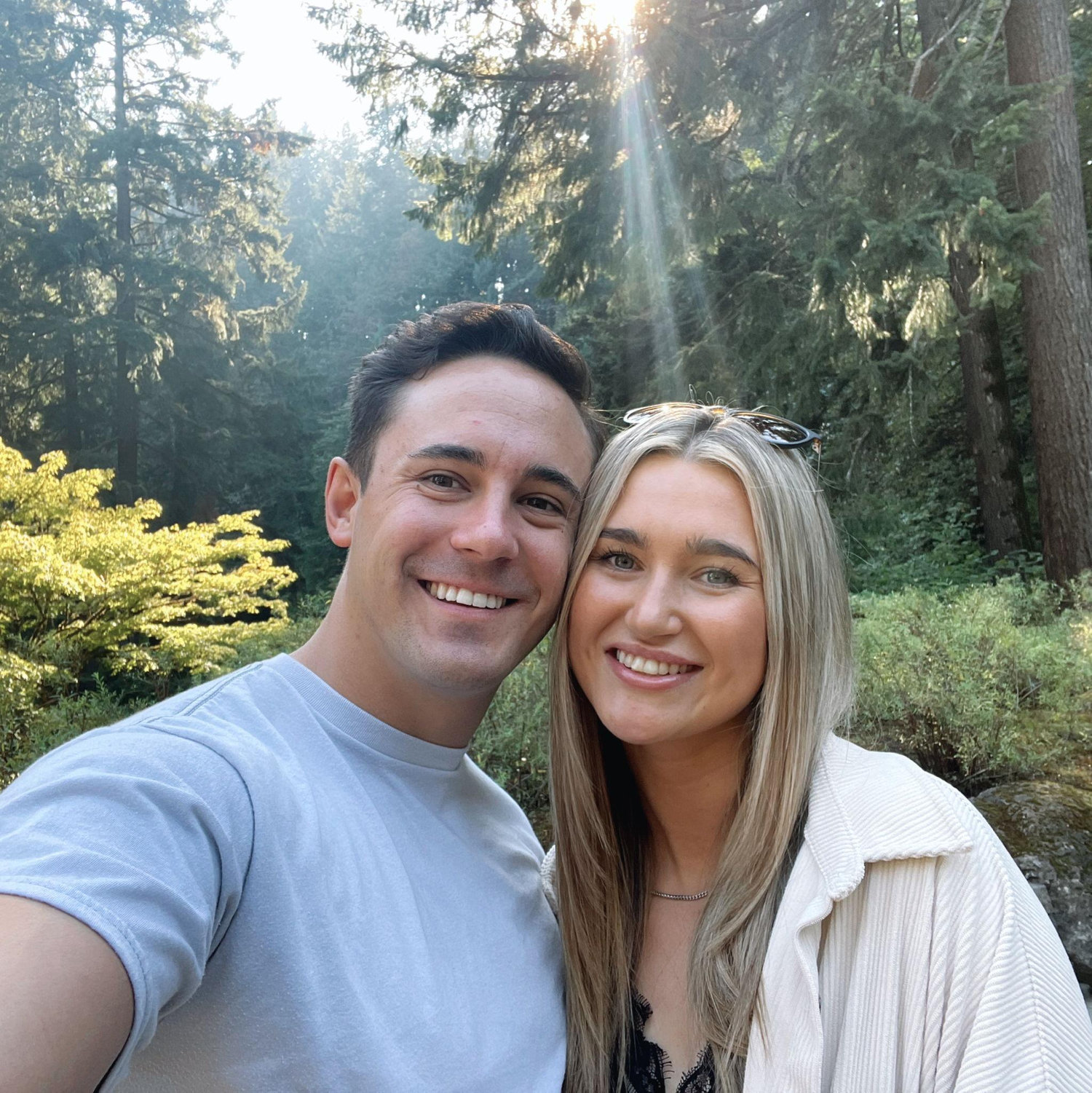 Dallis' first trip to Portland.