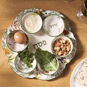 Eden Stoneware Seder Plate