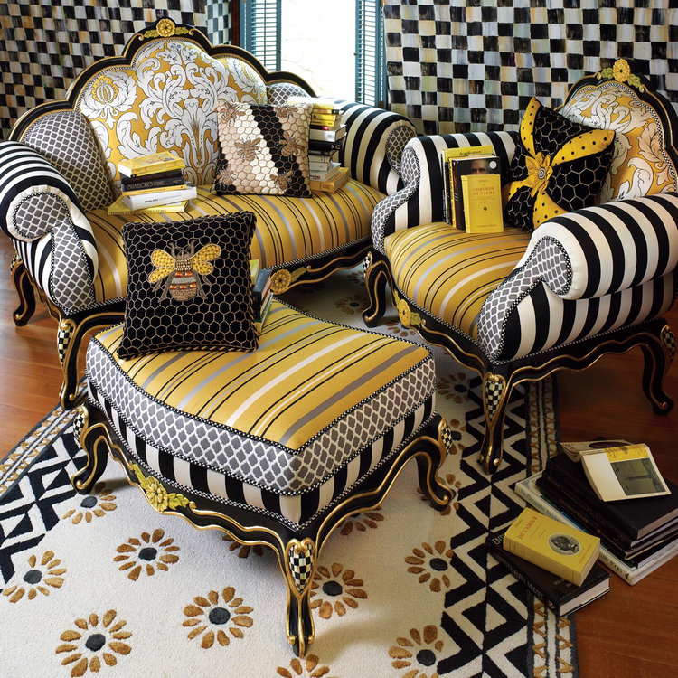 MacKenzie-Childs, Queen Bee Pillow | Zola