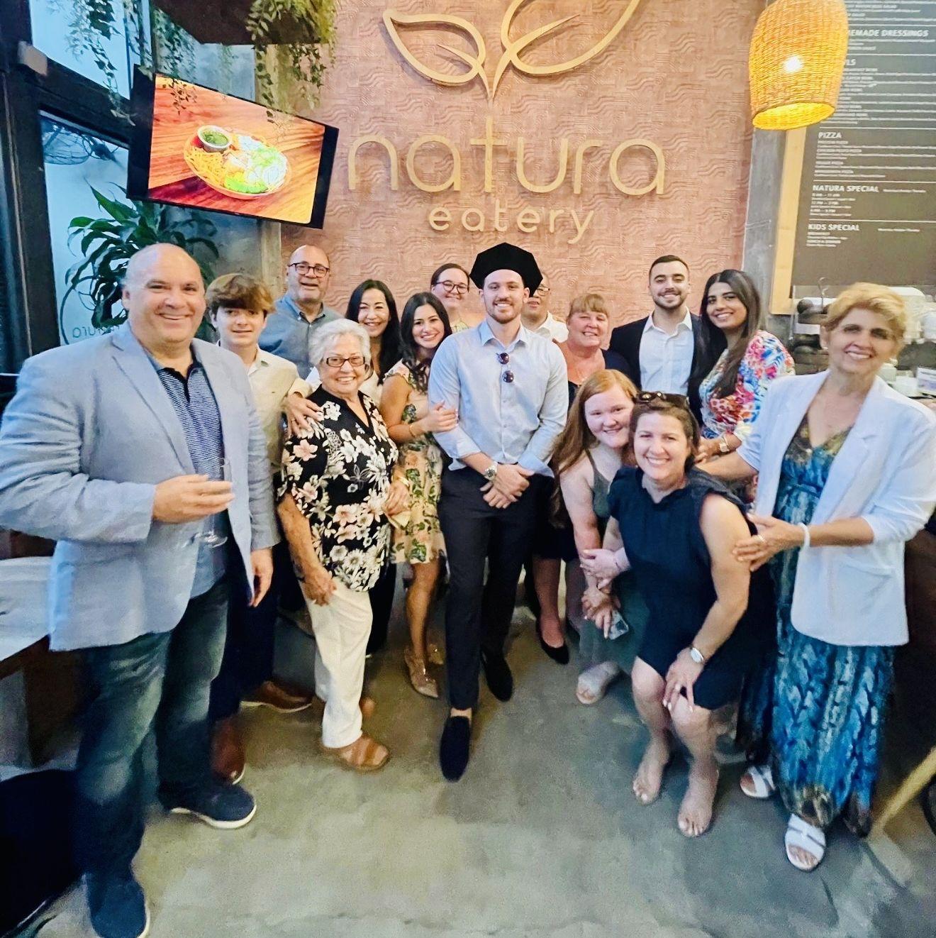 Justin's medical school graduation celebration!