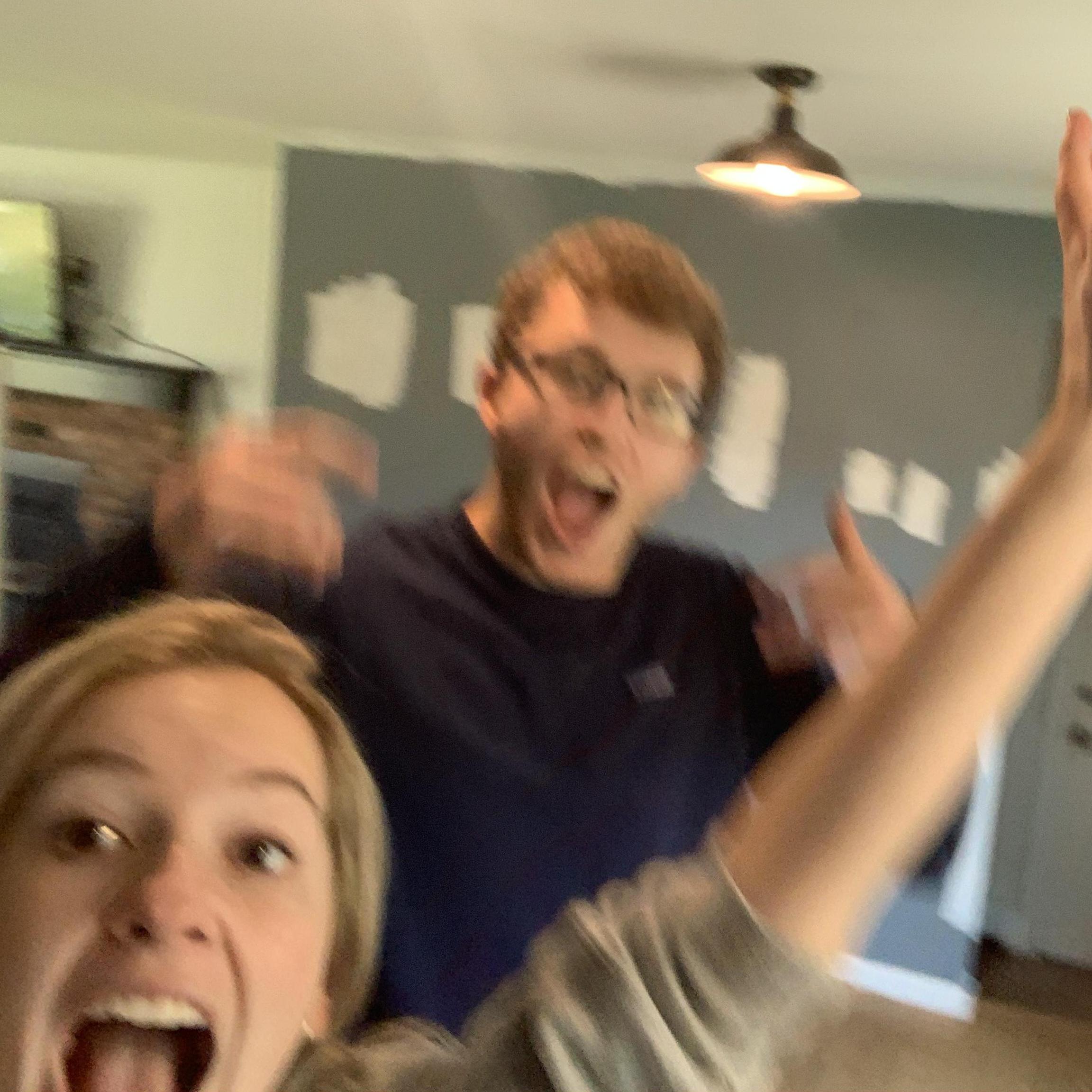 Kyle bought a house that we will soon share.