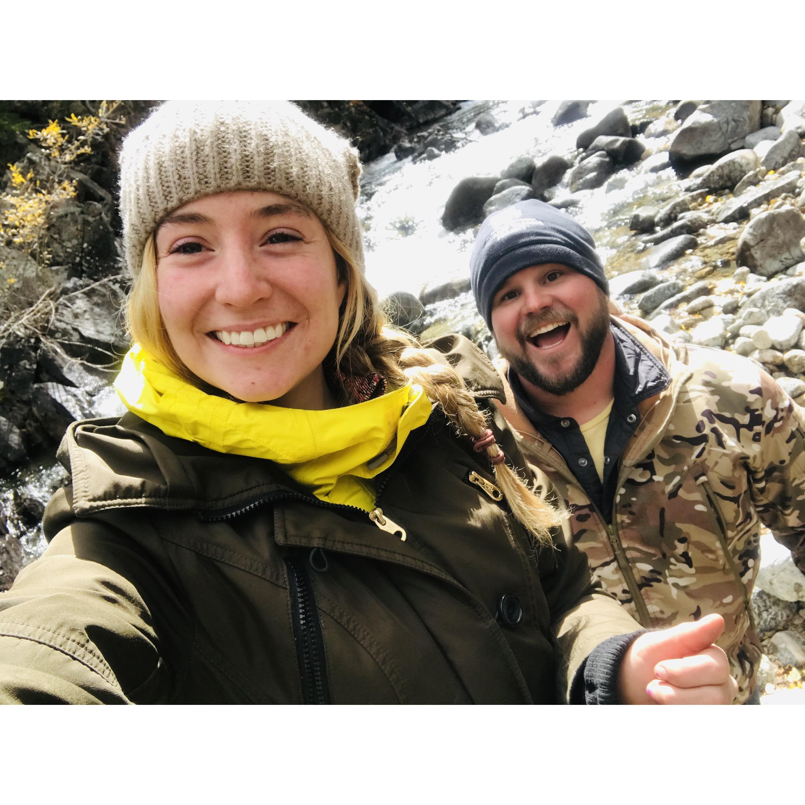 Fall camping with the pups!