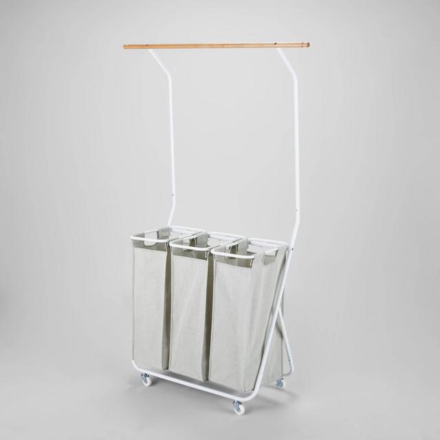 Lavish Home Collapsible Clothes Drying Rack, White : Target