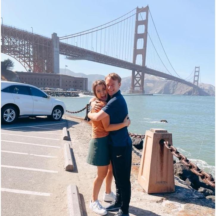 This picture was taken at the beginning of the "Summer of Weddings." Stopping at one of the 7 Wonders of the World felt like a must-see after celebrating a fun couple in Auburn.