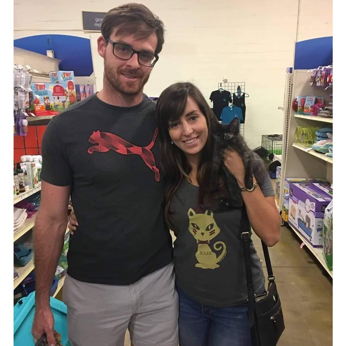 When we adopted Rosie!