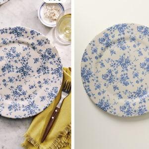 Dorothy Portuguese Fine Stoneware Dinner Plates, Set of 4