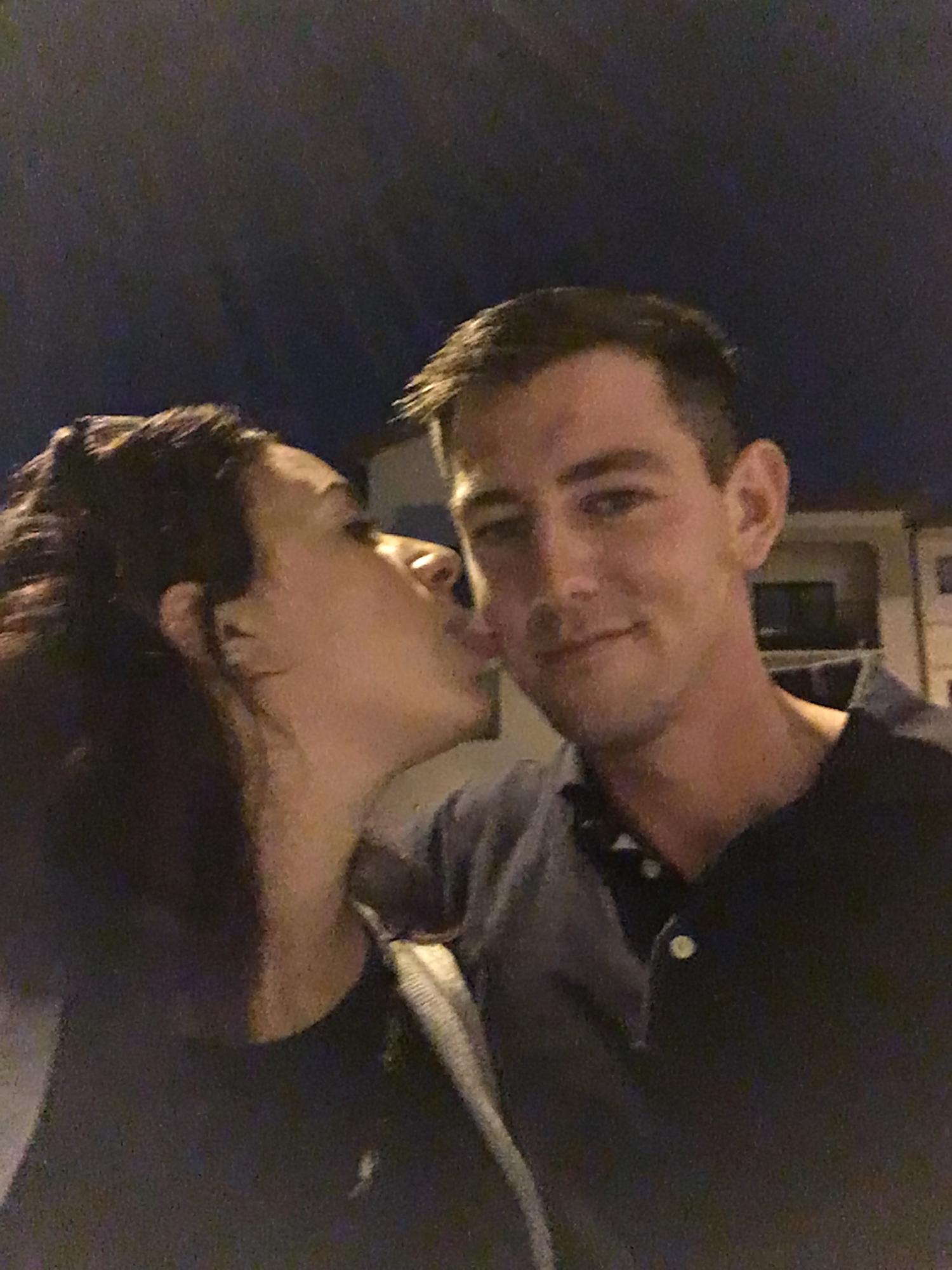 Probably around the time that Chris realizes Bri is just as weird as he is.