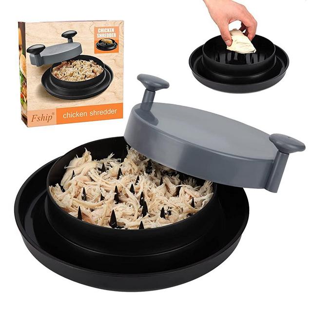  Chicken Chopper (9.8 inches in diameter), an alternative to  Bear Claw meat cutters, is safe to use, easy to operate, and can be used  for shredding vegetables, pork, beef, chicken and