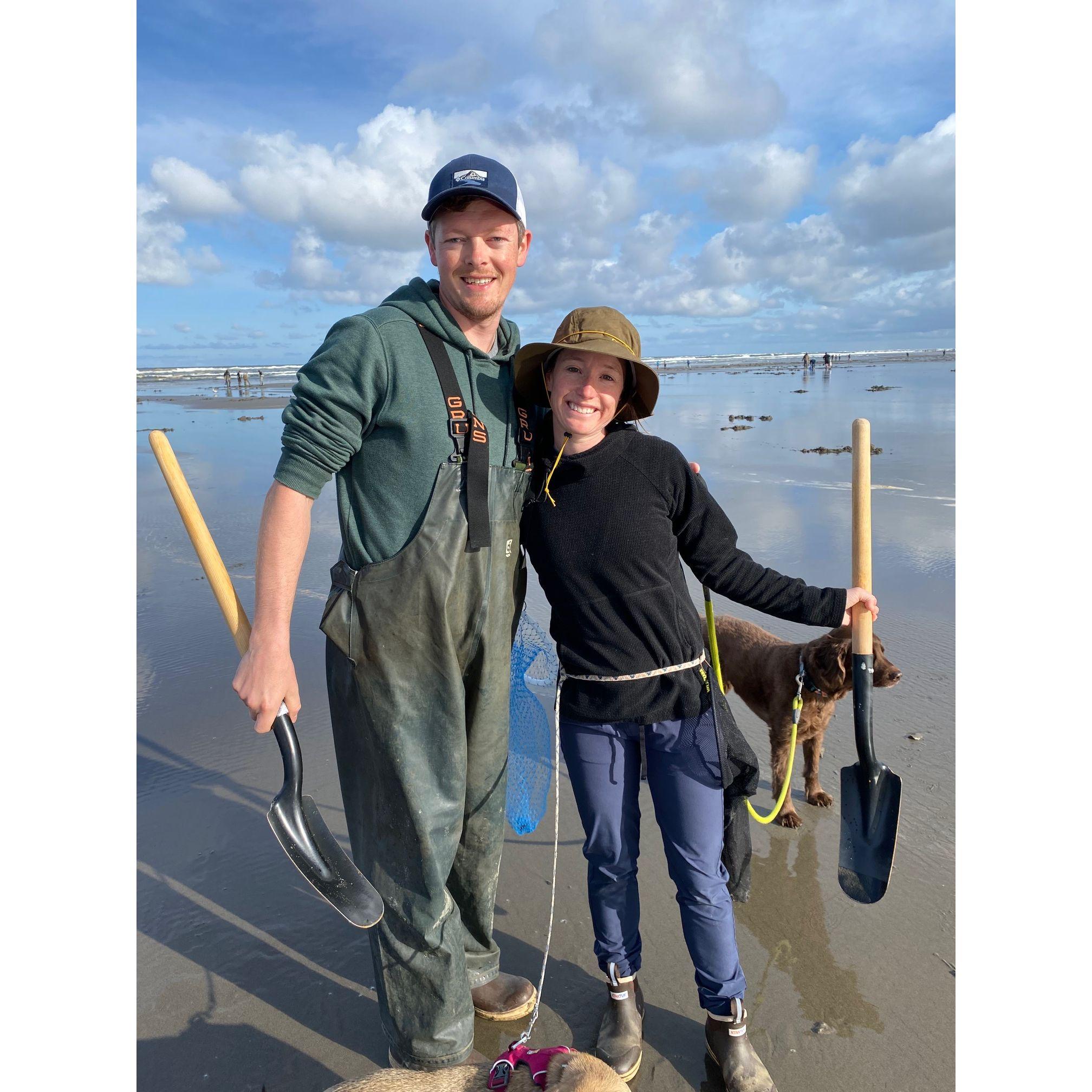 We're Clammin'!