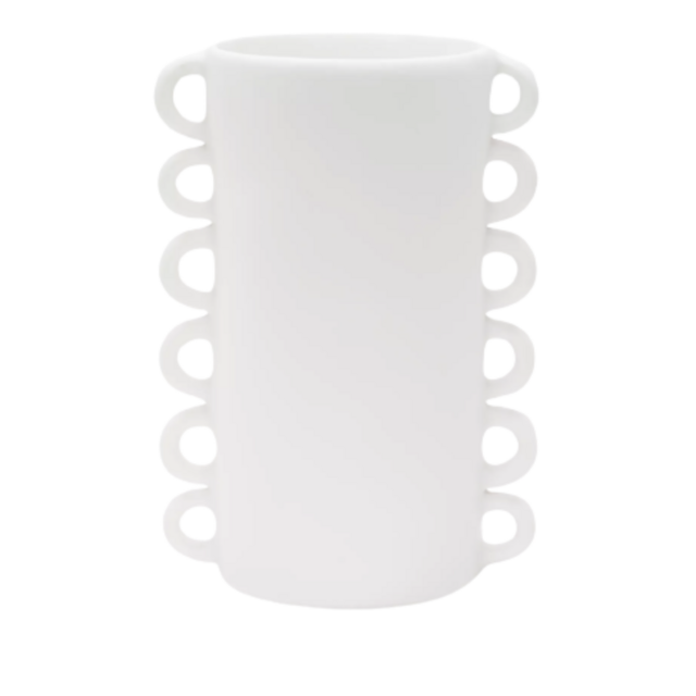 Loopy Vase Large White