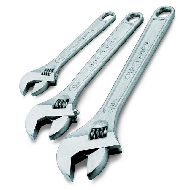 Craftsman 3 pc. Adjustable Wrench Set