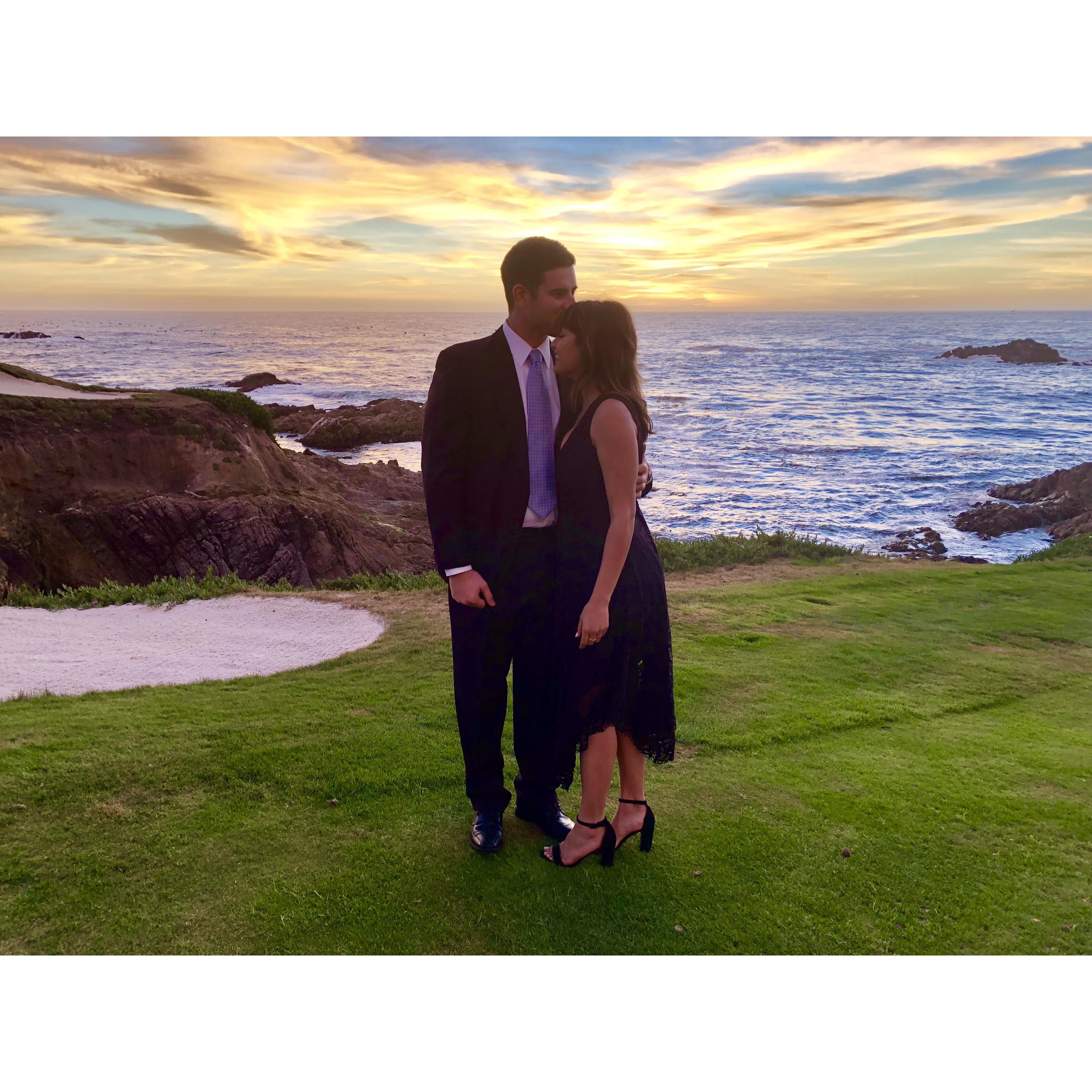 A beautiful friends wedding in Monterey, California