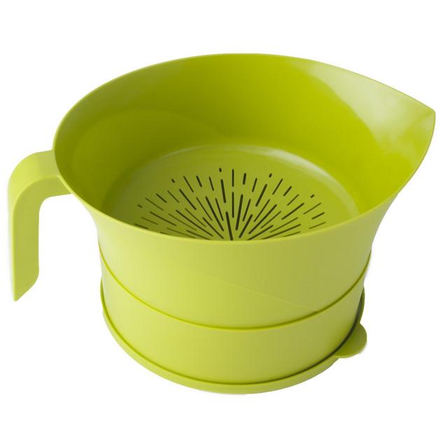 Easy Greasy Strain and Save Kitchen Colander