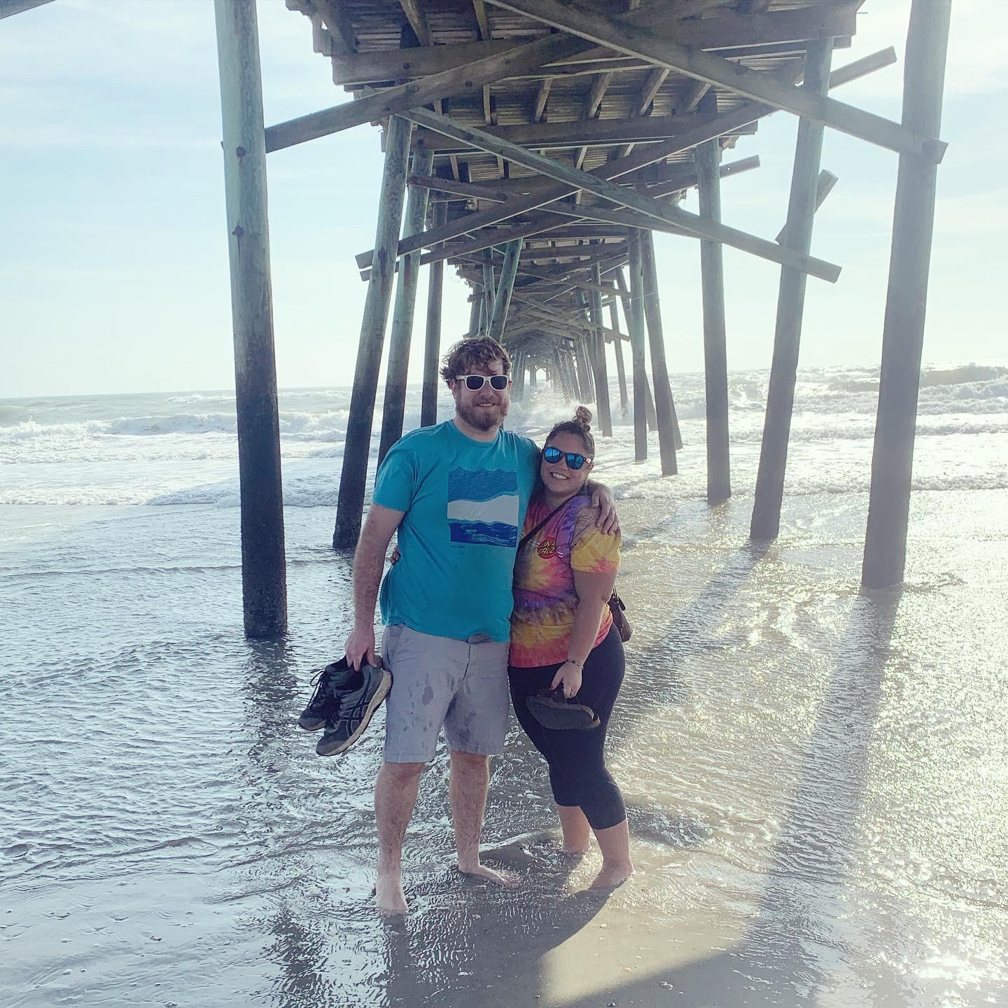 New Year's with Amie + Nick | January 2022 in Atlantic Beach, NC