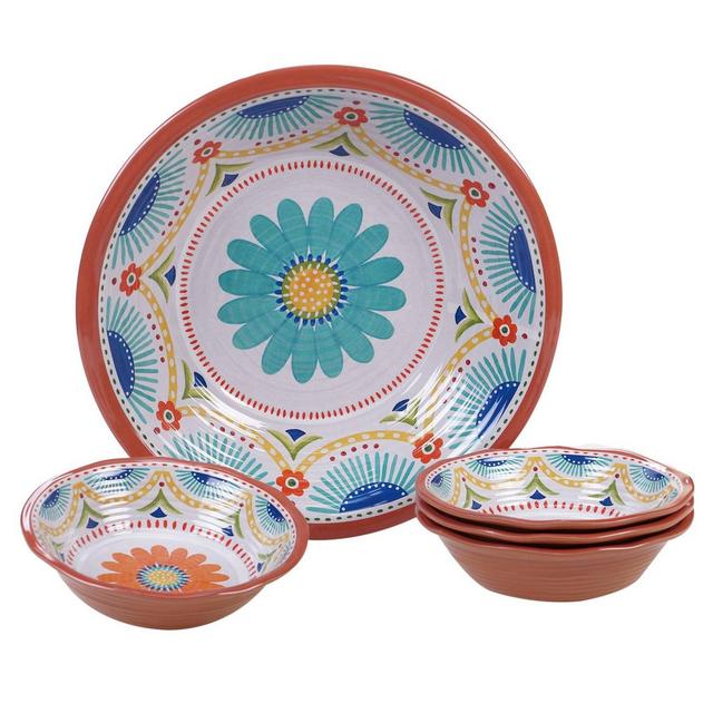Vera Cruz 5pc Melamine Salad Serving Set - Certified International