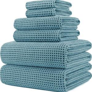Bath Towel Set, 6 Piece