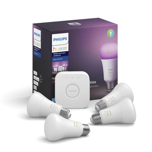Philips Hue LED Smart Bulb Starter Kit