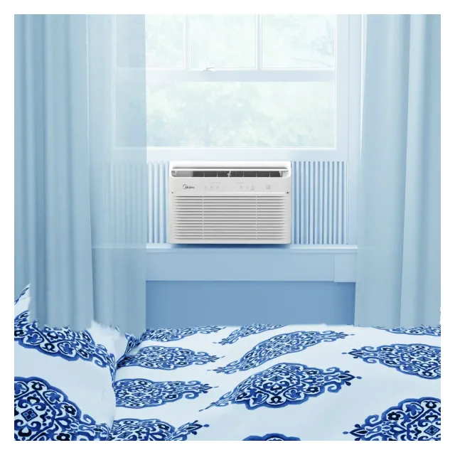 Midea 12,000 BTU Remote, Cool Only Inverter Window,New Energy Star, White,Smart Air Conditioner