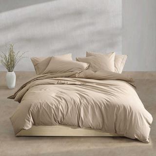 Washed Percale 3-Piece Comforter Set