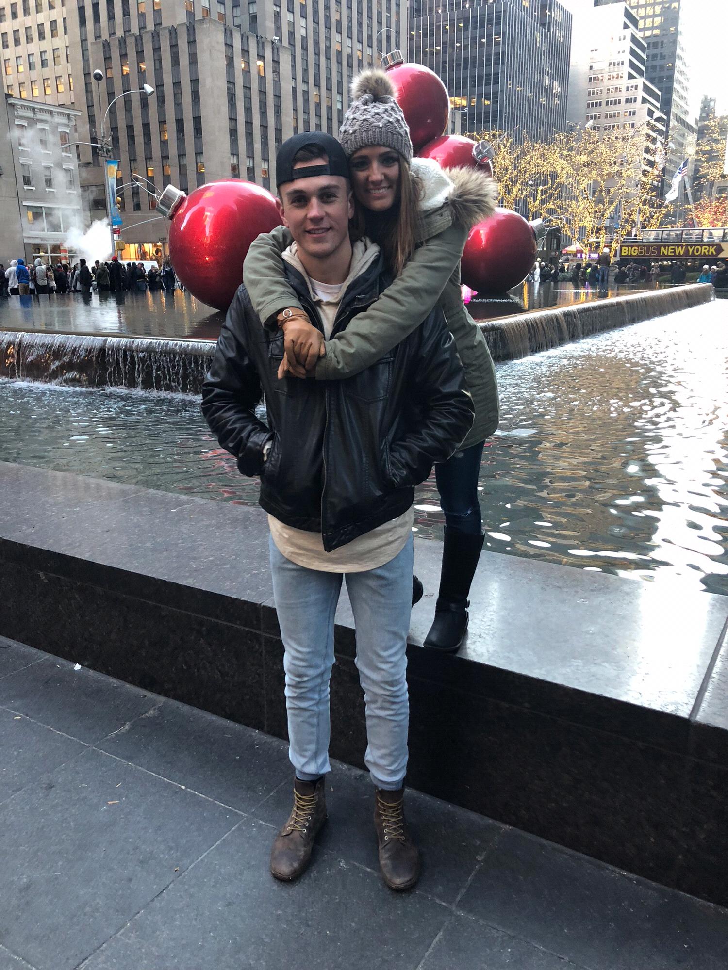 New York City, right after we became a couple