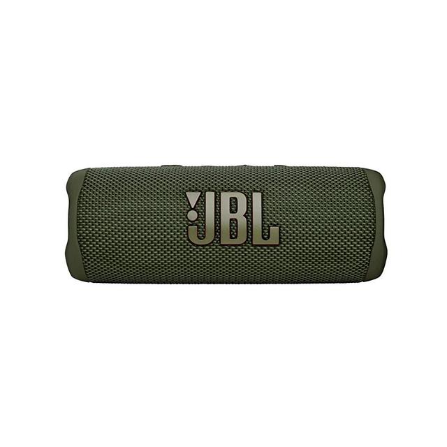 JBL Flip 6, Green - Waterproof, Portable & Durable Bluetooth Speaker - Up to 12 Hours of Wireless Streaming - Includes Noise-Canceling Speakerphone, Voice Assistant & JBL Connect+