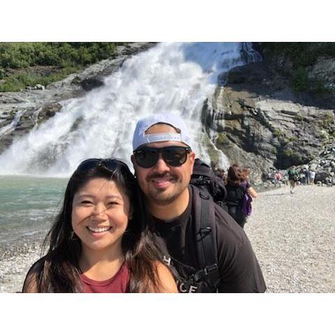 Where we got engaged! Mendenhall Glacier, Juneau, Alaska.
