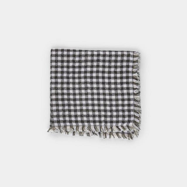 Square Gingham Napkin Set of 4
