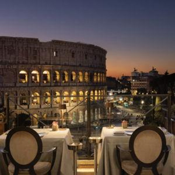Dinner for 2 at Aroma in Rome