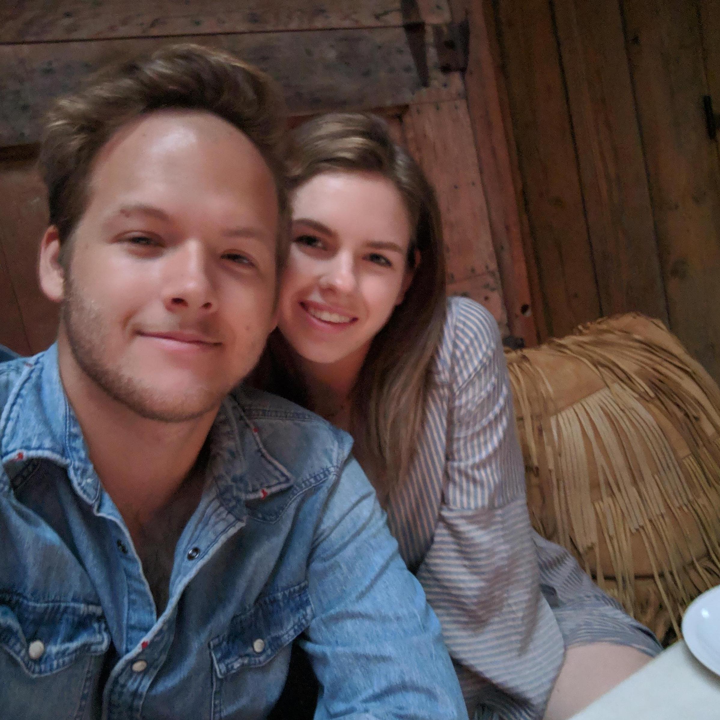 Celebrating 6 months at the restaurant where we had our first date!
