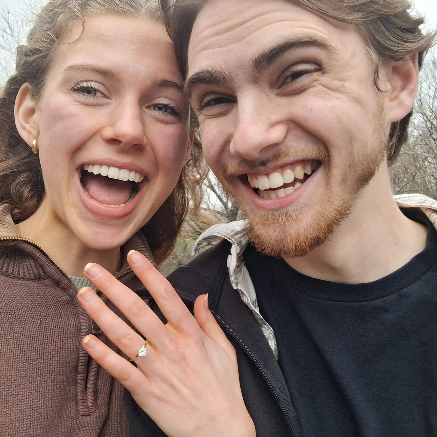 We're engaged. Obviously. You wouldn't be looking at this website if not
