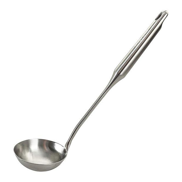 Soup Ladle, Stainless Steel Ladle, 15" Ladles for Serving or Cooking, Dishwasher Safe Ladle Spoon, Durable Metal Ladle, Kitchen Lade