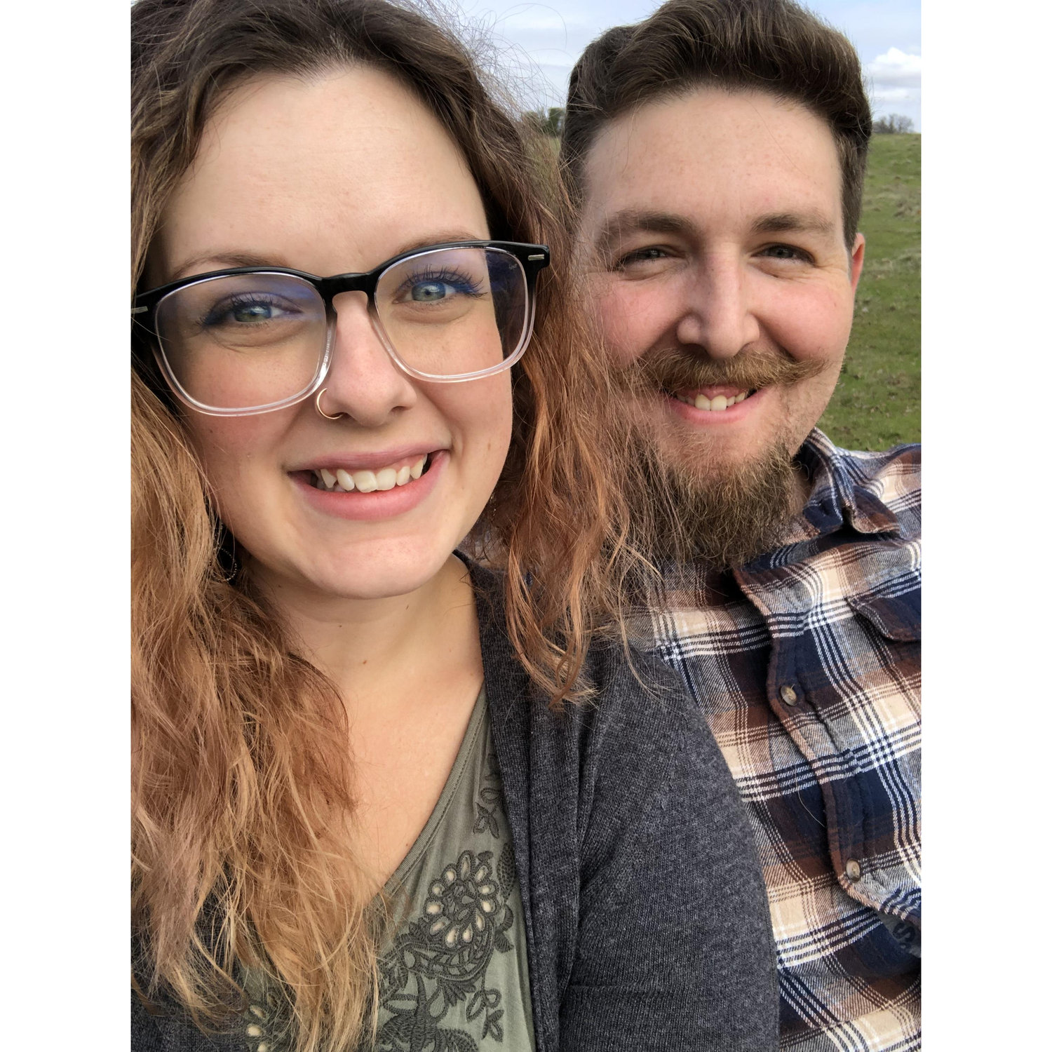 1 week + 1 day after our first date we went to Lima Ranch and Kris asked me to be his girlfriend. I said yes!