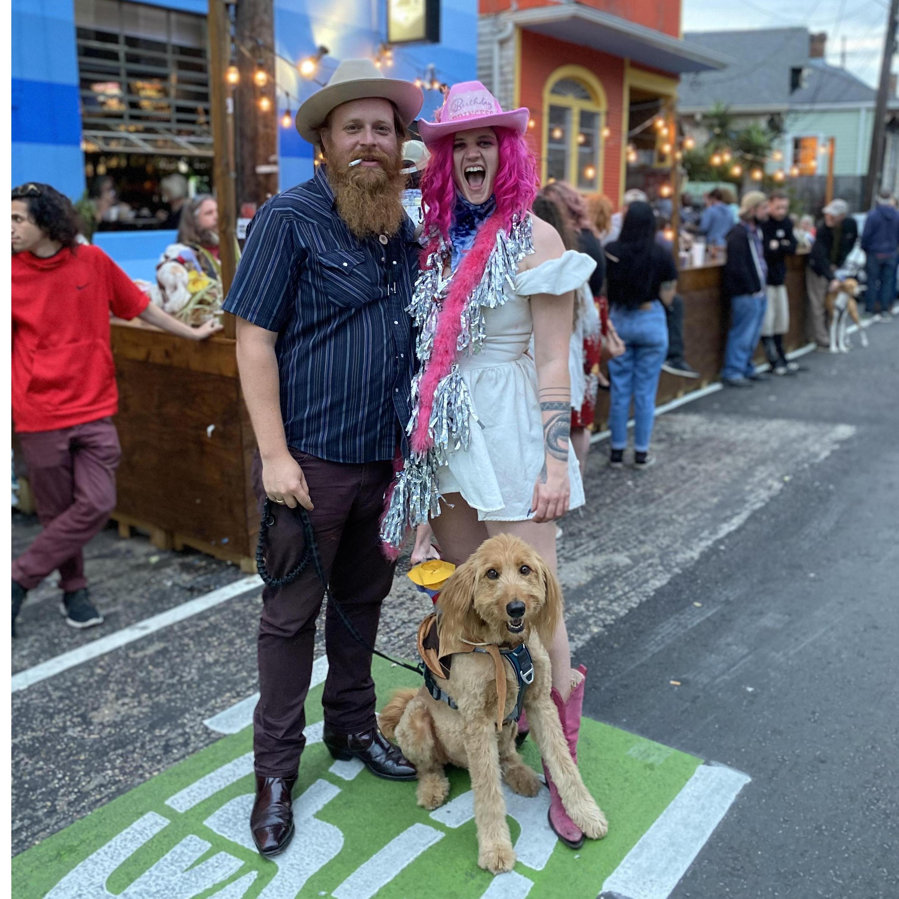 Miss Kenny Rogers the Possum’s 1st Birthday