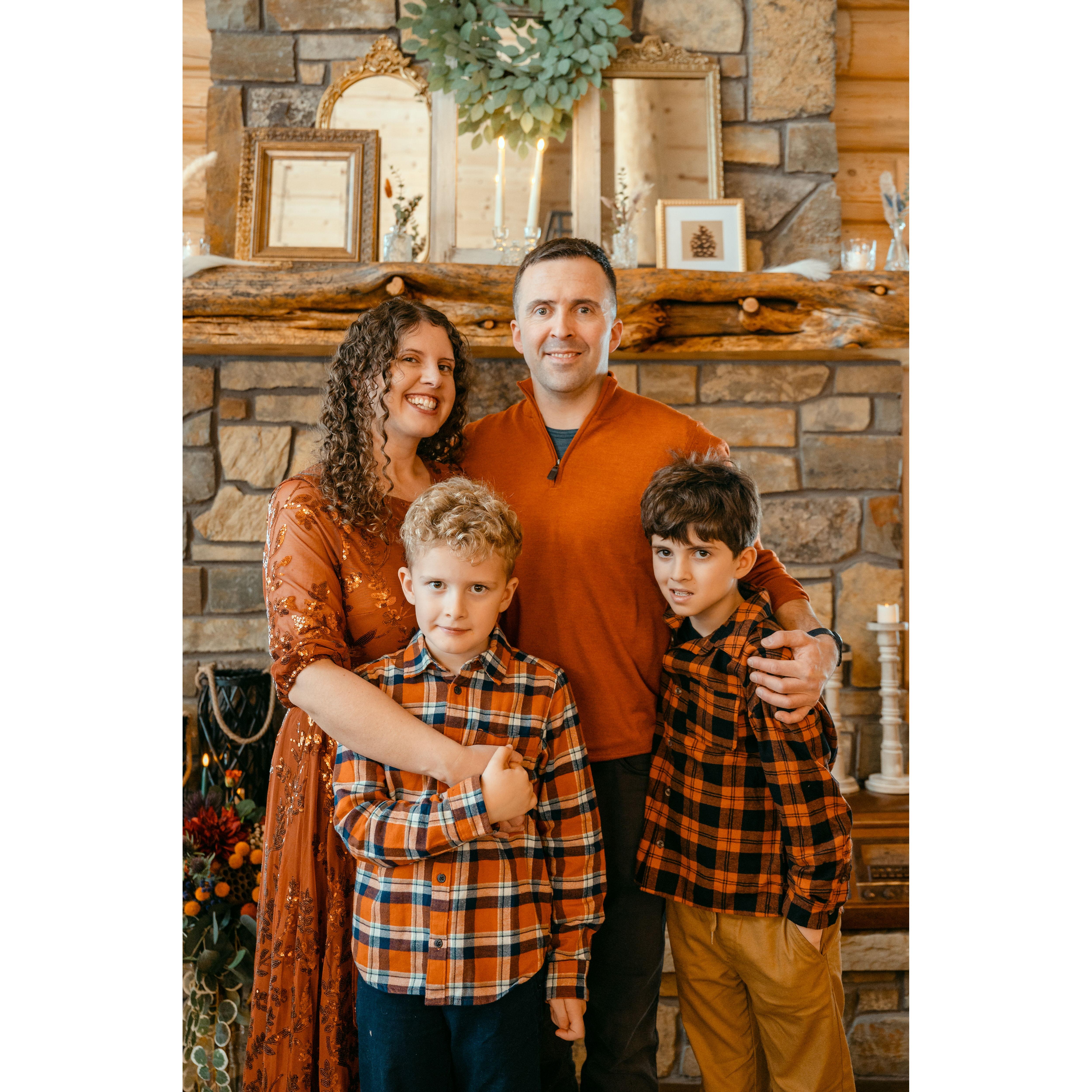 Kelsey, Shane, Ethan, and Everett