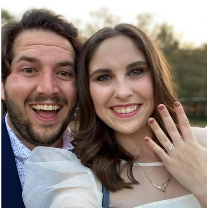 the engagement in Jackson Square