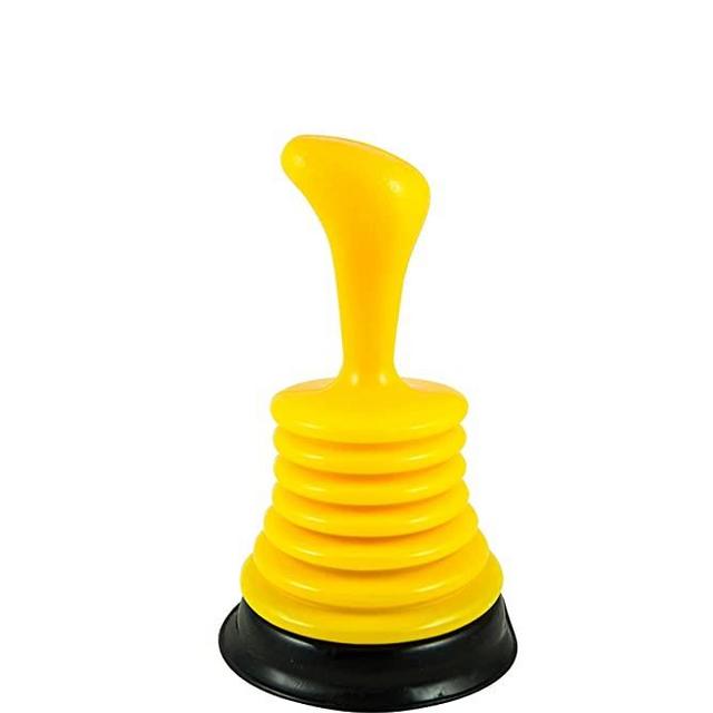 Small Compact Sink Plunger with Ergonomic Handle, 1-pack