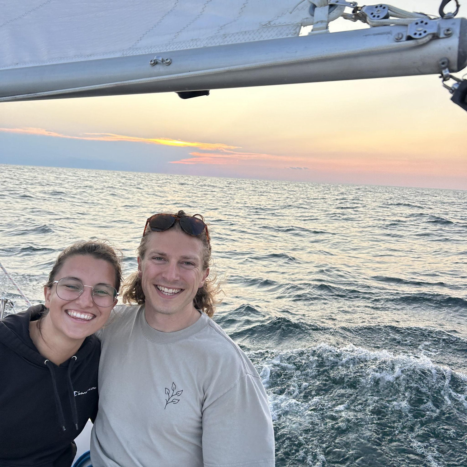 Sailing with Uncle Little Joe