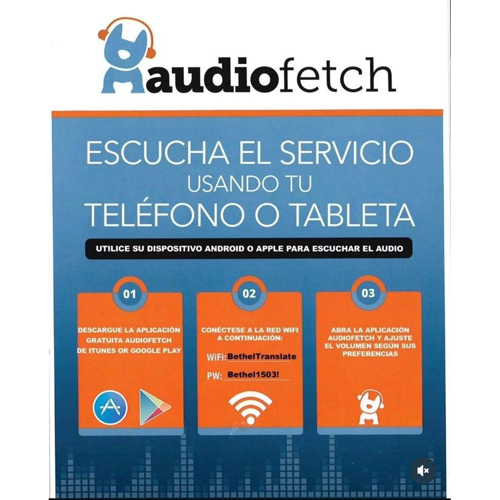 Para los que gustan interpretacion durante la ceremonia. Sigue la siguientes instrucciones!