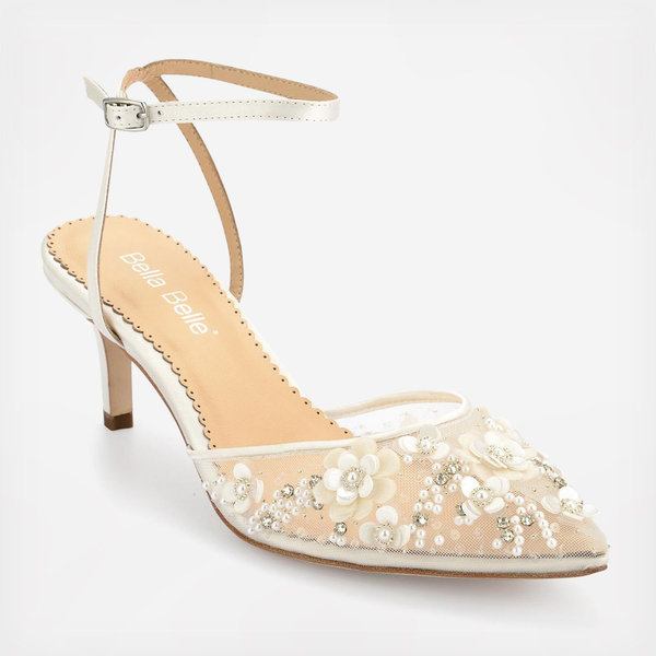 Women's Bella Belle Candice Embroidered Pump, Size 6.5 M