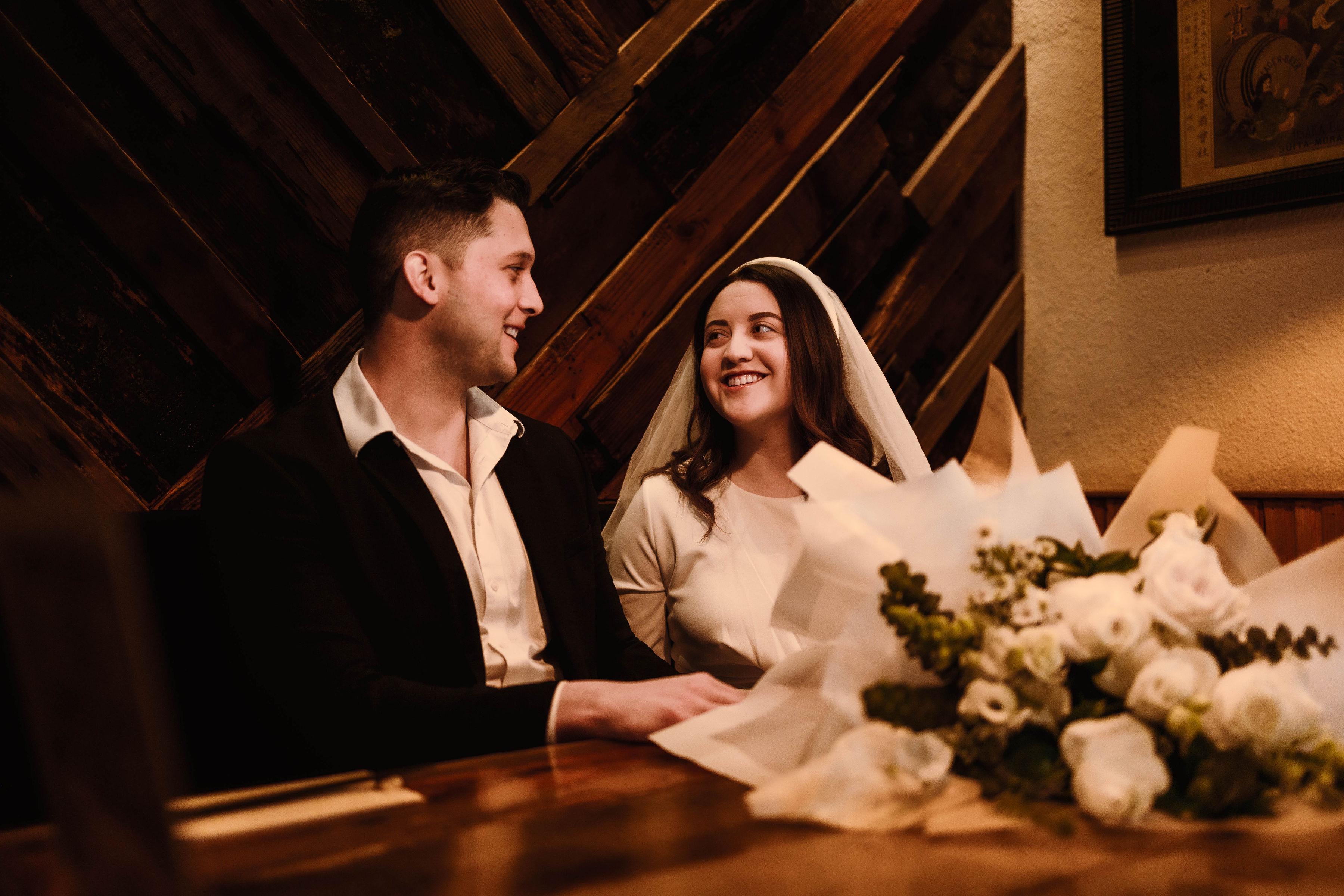 The Wedding Website of M . and A .